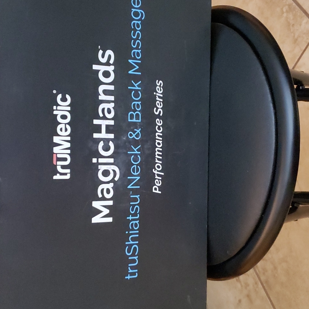 NEW TruMedic Magic Hands truShiatsu Neck & Back Massager Performance Series - Picture 9 of 9